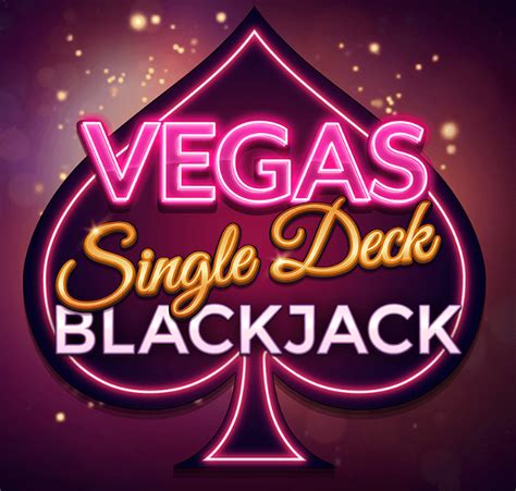 Vegas Single Deck Blackjack Betano